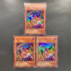3 card Dark Magician Girl P4-01 Ultra Rare YuGiOh 850 - Image 1