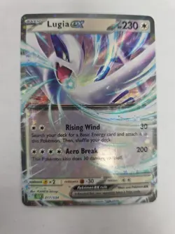Lugia ex 017/034 Ultra Rare Pokemon Trading Card Game Classic NM - Image 1