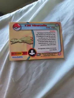 Ninetales #38 Topps 2000 Chrome Pokemon Card - EXCELLENT CONDITION! - Image 3