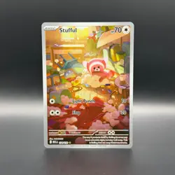 Stufful - 154/132 - Illustration Rare - Mega Evolutions - Pokemon Card - NM/M - Image 1