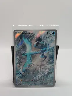 Pokemon TCG Articuno Card 161/159 SV09 Journey Together Illustration Rare Mint - Image 1