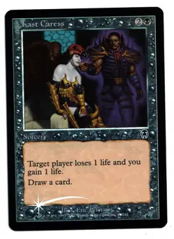 Magic the Gathering MTG Card: Last Caress FOIL 41/143 Apocalypse! NM - Image 1