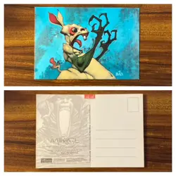 MTG✨Vintage POLYMORPH POSTCARD✨Mirage NM RARE 1996 R. Bliss Artwork - Image 1