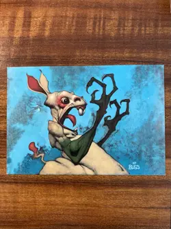 MTG✨Vintage POLYMORPH POSTCARD✨Mirage NM RARE 1996 R. Bliss Artwork - Image 3