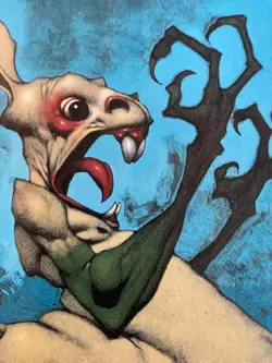 MTG✨Vintage POLYMORPH POSTCARD✨Mirage NM RARE 1996 R. Bliss Artwork - Image 5