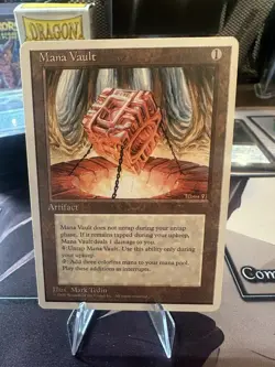 Mana Vault 4th Edition Regular LP MTG - Image 1