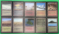 Original OG Dual Lands - Set of Custom Art Beta Inspired / Playtest - Image 1