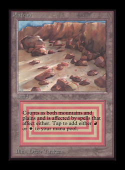Original OG Dual Lands - Set of Custom Art Beta Inspired / Playtest - Image 4