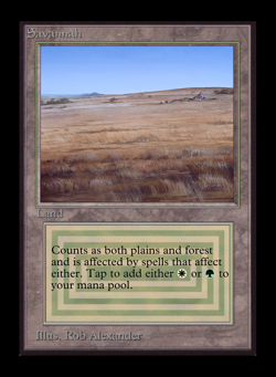 Original OG Dual Lands - Set of Custom Art Beta Inspired / Playtest - Image 5