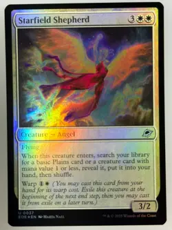 Magic the Gathering - Starfield Shepherd Foil 0037 - Image 1