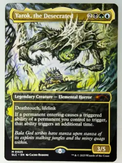 Magic the Gathering - Secret Lair Yarok, the Desecrated 0025 - Image 1