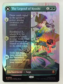 Magic the Gathering - The Legend of Kyoshi Borderless Foil 0358 Scratch - Image 1