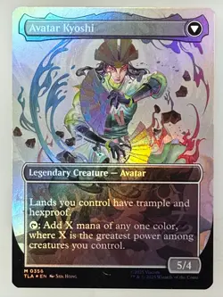 Magic the Gathering - The Legend of Kyoshi Borderless Foil 0358 Scratch - Image 2