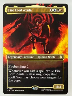Magic the Gathering - Fire Lord Azula Borderless 0334 - Image 1