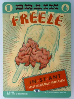 Magic the Gathering - Secret Lair Brain Freeze 0002 - Image 1