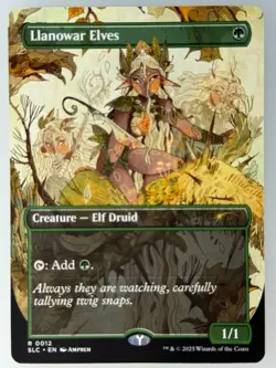 Magic the Gathering - Secret Lair Llanowar Elves 0012 - Image 1