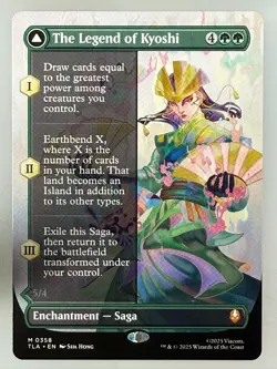 Magic the Gathering - The Legend of Kyoshi Borderless 0358 - Image 1