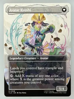 Magic the Gathering - The Legend of Kyoshi Borderless 0358 - Image 2