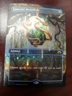 Emerald Medallion (Borderless) Modern Horizons 3 Foil - Image 1