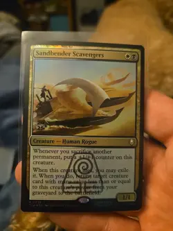 Prerelease FOIL SANDBENDER SCAVENGERS mtg NM The Last Airbender Rare - Image 1