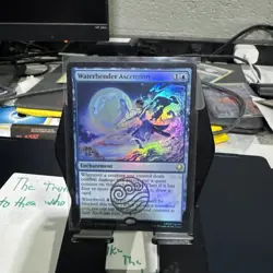 Prerelease Foil : Waterbender Ascension : MTG : Avatar ; The Last Airbender - Image 1