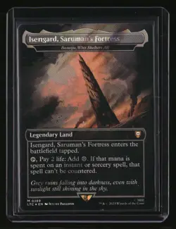 Commander: The Lord of the Rings: Isengard, Saruman's Fortress Foil - Image 1