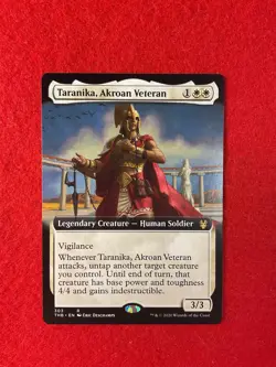 Taranika, Akroan Veteran - Borderless - Theros Beyond Death - Magic - MTG - Image 1