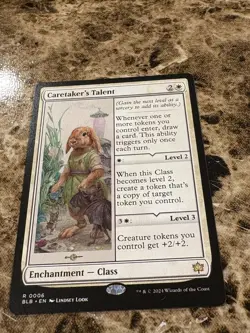 CARETAKER'S TALENT Magic MTG Bloomburrow - Image 1