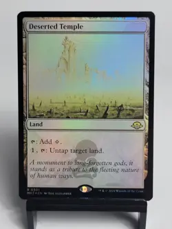 Magic the Gathering - Modern Horizons 3 - Deserted Temple - FOIL - Image 1