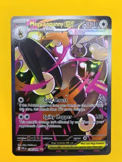 Mega Lopunny ex 128/94 Special Illustration Rare Pokemon Phantasmal Flames - Image 1