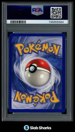 1999 POKEMON FOSSIL 1ST EDITION #19/62 DRAGONITE PSA 7 - Image 2