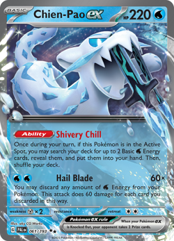 Chien-Pao ex 061/193 - Paldea Evolved - Pokemon TCG - Double Rare - Image 1
