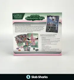 POKEMON CENTER TCG SCARLET & VIOLET PARADOX RIFT SEALED ELITE TRAINER BOX - Image 2