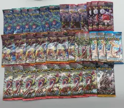 Lot of (34) Assorted Pokemon Japanese Booster Packs - Image 1