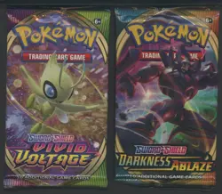 Lot of (2) Pokemon SWSH Vivid Voltage Booster Packs Sealed Brand New - Image 1