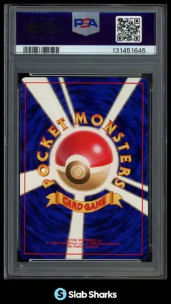 1996 POKEMON JAPANESE BASIC #026 RAICHU HOLO MINT PSA 9 - Image 2