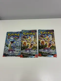Pokemon TCG: Scarlet and Violet Stellar Crown x1 Booster Pack Sealed - Image 3