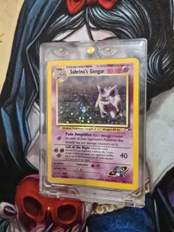 Pokemon TCG Sabrina's Gengar Gym Heroes 14/132 Unlimited Holo Rare HP - Image 1