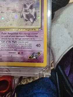 Pokemon TCG Sabrina's Gengar Gym Heroes 14/132 Unlimited Holo Rare HP - Image 4