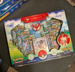 ✅ Pokemon TCG GO Team Valor Mystic Instinct Special Collection Box Set of 3 NEW - Image 2