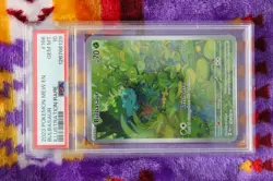 Pokemon TCG Bulbasaur 166/165 Sv: Scarlet & Violet 151 Holo PSA Grade 10 - Image 2