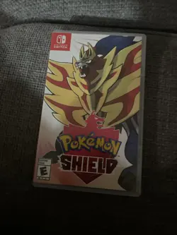 Pokemon Shield Nintendo Switch 2 Game Cartridge Tested Working With Case - Image 1