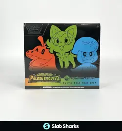 POKEMON CENTER SCARLET & VIOLET PALDEA EVOLVED SEALED ELITE TRAINER BOX - Image 1