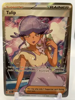 Tulip 244/182 Ultra Rare Holo Scarlet & Violet: Paradox Rift Pokemon TCG - Image 1