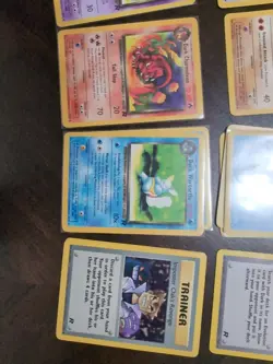 Pokemon Team Rocket Unlimited Uncommon And Common Bulk Lot Lp To Mp - Image 1