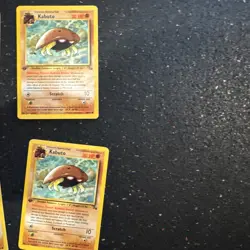 9 Pokemon Kabuto NM 1st Edition Fossil Type 50/62 Regular Common Unlimited - Image 4