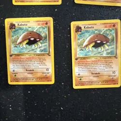 9 Pokemon Kabuto NM 1st Edition Fossil Type 50/62 Regular Common Unlimited - Image 5