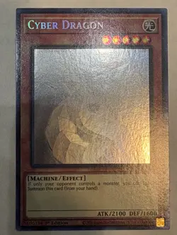 YUGIOH- Cyber Dragon - GFP2-EN178 - Ghost Rare - 1st Edition - Image 1