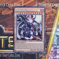 1x Darklord Morningstar - Secret Rare - DESO-EN029 - 1st Ed - LP - Image 1
