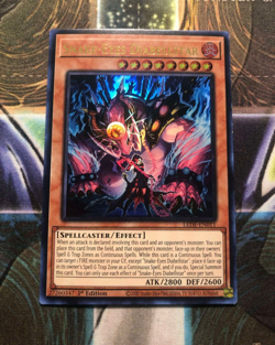 *** SNAKE-EYES DIABELLSTAR *** 1ST EDITION ULTRA RARE LEDE-EN011 YUGIOH! - Image 1